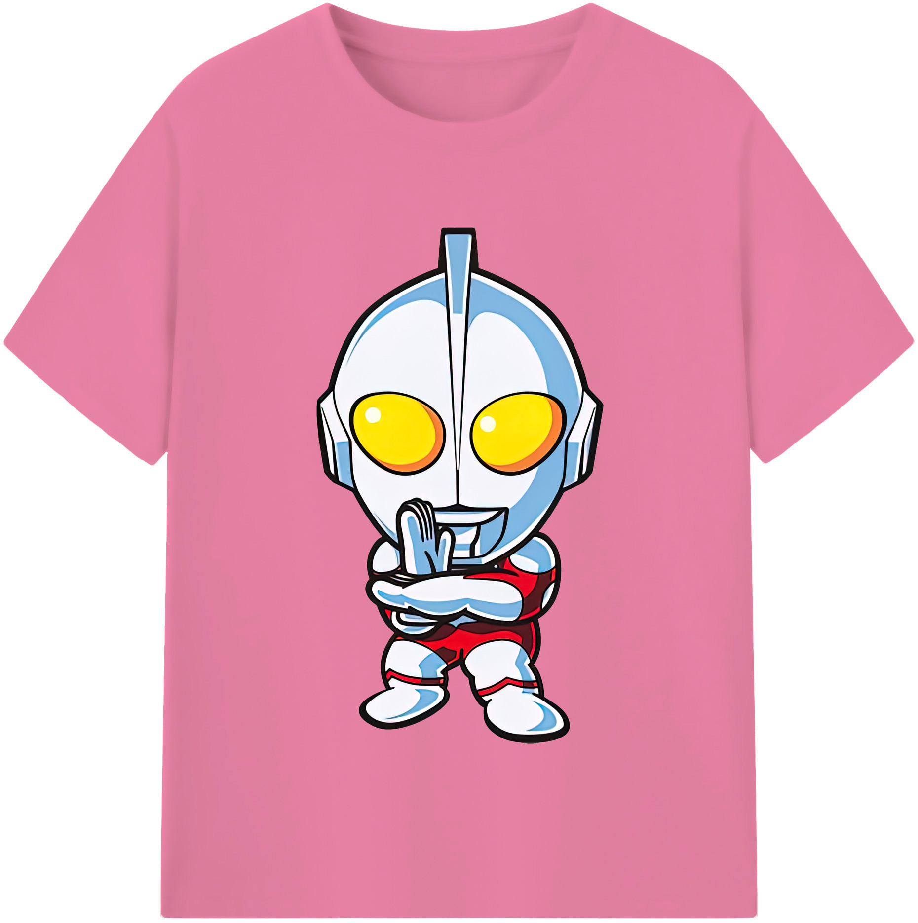 （画像用） ウルトラマン Ultraman 綿100％半袖Tシャツ（フロントプリント）